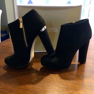 MICHAEL Michael Kors Haven Suede Ankle Boots